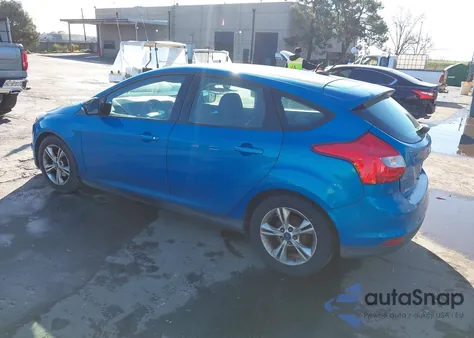 2014 Ford Focus Se z USA, uszkodzony, nr VIN 1FADP3K25EL123916